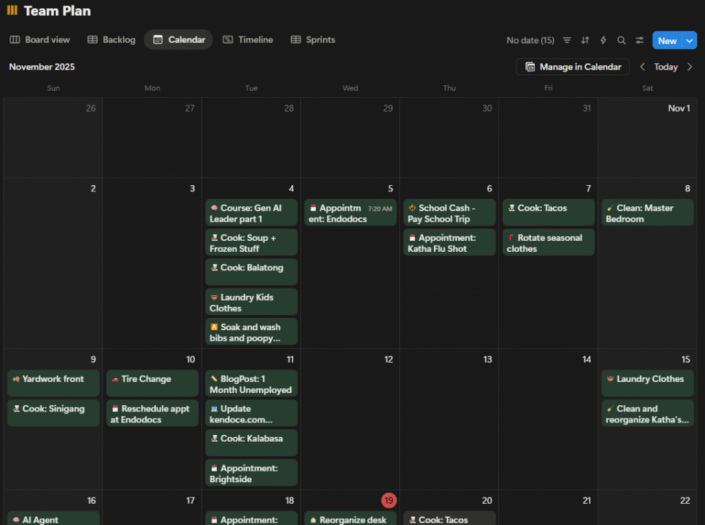calendar